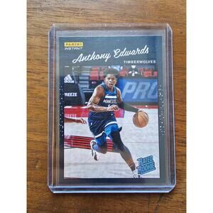 Anthony Edwards 2020-21 Panini Instant #RR1 Rated Rookie sp 1/3558 -Timberwolves